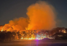 விக்டோரியாவில் 4 அவசர நிலை காட்டுத்தீகள்