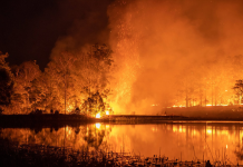விக்டோரியா காட்டுத்தீயால் முற்றிலுமாக துண்டிக்கப்பட்ட நகரத்திற்கான நீர் விநியோகம்
